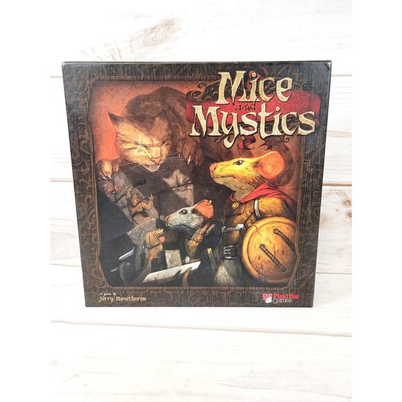 Mice and Mystics Board Game by Plaid Hat Games - Complete - Picture 1 of 15